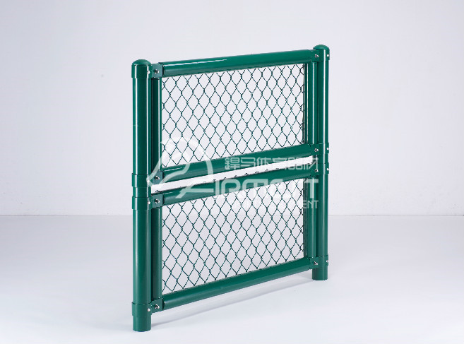 圓管鋼結構片裝組合式圍網(wǎng)——鋁合金扣件