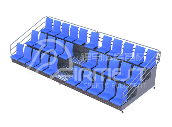 FYK-2024 鍍鋅鋼全移動(dòng)看臺椅